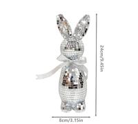 Générique Disco Rabbit - LED Light Up Plush Toy for Kids | Soft Cuddly Bunny with Color Changing Lights, Music Feature, Interactive Fun for Playtime, Parties, Or Bedtime Companion