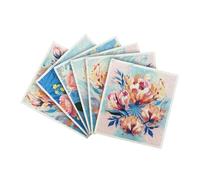 Générique Dish Cloth,6-Pieces Reusable Cleaning Absorbent Pad - Kitchen Wash Cloths for Dishes | for Bathroom Glass Window Household Home House Countertop