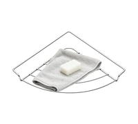 Générique Dish Drying Rack Stainless Steel Cornwer Storage Sponge Holder