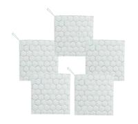 Générique Dish Rags, Double-Sided Wire Dishcloth, Quick-Drying Reusable Cloth Set, 5 Pieces Multipurpose Cleaning Towels, Perfect for Camping, Bathroom, Lens, Bowl, Car, Table, Dusting and Appliance