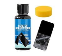 Générique Display Care - Scratch Remover Cream for Phones | Resin Based Formula with Sponge, Fast Acting Screen Protector, Long Lasting Cleaner for Glasses Smart Watches Cellphones Camera Lens