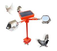 Générique Dispositifs Réflecteurs Anti-Oiseaux - Solaire Anti-Animal avec Réflecteurs | Solaire Extérieur Repousseur Pigeons Pics Moineaux pour Balustrades Fenêtre Jardin Toit