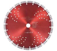 Générique Disque de Coupe diamanté avec Turbo et Trous Acier 300 mm,Quincaillerie,Accessoires d'outils,Lames d'outils,Lames de scie,Multicolore,1.36KG,143233