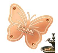 Générique Disque De Nettoyage en Cuivre,Cuivre Universel en Forme d'animal Décoratif - Disque De Purification pour Bain d'oiseaux - Jardin Patio Balcon Pelouse Décoration Extérieure