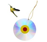 Générique Disque D'oiseau De Jardin | Réflecteur D'effets À Double Facette | Dissuasion De La Faune en Plein Air | Cercle Réflexive Réflexive Amélioré avec Et Cordon Facile À Manier, Maintient Les