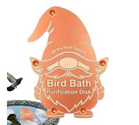 Générique Disque en Cuivre pour Bain d'oiseaux | Disque Universel en Cuivre Toute Saison Sûr, d'eau Propre pour Bains d'oiseaux Extérieurs | pour Jardin Terrasse Pelouse Prairie Extérieure