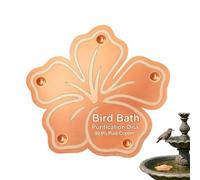 Générique Disque en Cuivre pour Bain d'oiseaux Purification Toute Saison
