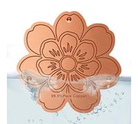 Générique Disque en Cuivre pour Bain d'oiseaux - Support À Trois Points, Accessoires De Jardin De 0,6 Mm D'épaisseur | De Cuivre en Forme De pour Bols De Bain d'oiseaux | Grande Petite Fontaine Sol