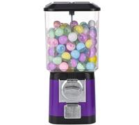 Générique Distributeur Automatique De Capsules, Distributeur De Bonbons Et De Chewing-Gums, Capacité De Capsules De 32 Mm, 200 Pièces, Structure en Alliage Daluminium Et De Zinc (Purple2)