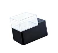 Générique Distributeur Automatique de Nourriture Circulaire pour Aquarium, avec Ventouse Stable et Couvercle étanche. Design Pratique, 160 ML