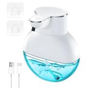 Générique Distributeur Automatique de Savon Mousse 400ML, Gel Version | Alimenté IPX5 étanche pour salle de bain et cuisine, construction ABS pour un usage domestique et professionnel