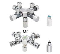 Générique Distributeur de CO2 multicanal pour Aquarium, utilisé pour électrovanne, Compteur de Bulles, régulateur de CO2, Shunt de réglage Fin