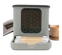 Générique Distributeur de cotons-tiges,Rangement en nid d'abeille pour cotons-tiges - Organisateur de boules de coton - Idéal pour évier, cuisine, maison, spa, appartement, meuble de salle de