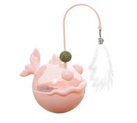 Générique Distributeur de Croquettes pour Chat | Jeu Chasse Cataire pour Chaton | Jouet Interactif de Stimulation Mentale Contre l'Ennui | Stimulation Mentale Intérieur Extérieur Anti-Ennui