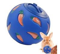 Générique Distributeur De Friandises Hérisson - Boule PVC Snack, Mangeoire Puzzle | Jouet Interactif Distribution Nourriture Sécurisé pour Lapin Hamster Rongeurs