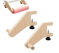 Générique Distributeur de Papier Cadeau,1 Paire de Chevalets de Table Gain de Place - Dérouleur de Papier à Dessin de Table pour | Distributeur Multifonction pour Coloriage Peinture Bricolage et