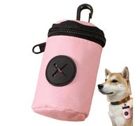 Générique Distributeur de Sacs à déjections Canines,avec Clip Zippé Portable | Porte-Sachet pour Déjections de Chiot,pour Extérieur Jardin Cour Voyage Promenade Quotidienne Chiots et Chiens de Toutes