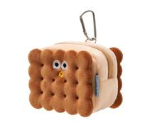 Générique Distributeur de Sacs à déjections Canines - Support en Peluche 9,5 x 7,5 x 5 cm, Sac Portable en Forme de | à Clip pour Stockage des déchets d'animaux, pour l'entraînement des Chiot