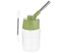 Générique Distributeur d'eau Automatique Joint D'étanchéité Bouteille Anti-Fuite 250ml en PC et Boucle à Ressort pour Petits Animaux pour Hamster et Lapin