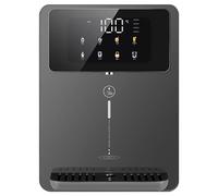 Générique Distributeur d'eau Mural Intelligent, 2200 W, 20 l/h, Écran Tactile, Température à 6 Vitesses, Rationnement à 4 Vitesses, Sécurité Enfant, pour Bureau et Maison