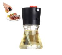 Générique Distributeur d'Huile pour Cuisine - 80ml Pulvérisateur de Vinaigre | Distributeur de Bouteille d'Huile en Verre,Pour Assaisonnement Cuisine Maison Pâtisserie Salade Barbecue Grill Bar Chef