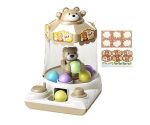 Générique Distributeur - Jeu Prix Gashapon, 16x22x24cm Station Jouet, Dispositif Griffe Mécanique, ABS Coque Console | Mini Borne pour Garçons & Fêtes d'anniversaire Famille