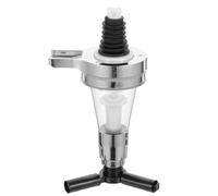 Générique Distributeur Mural D'alcool en Acier Inoxydable 25ml Bec Verseur en Silicone, Facile à Utiliser, pour Bars et Cocktails sans Éclaboussures
