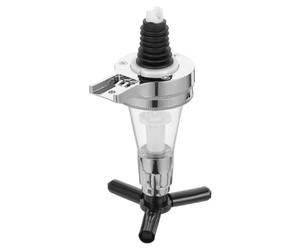 Générique Distributeur Mural de Vin Bec Verseur Doseur Alcool 25ml en Plastique et Acier Inoxydable, Facile à Utiliser pour Bars et Cuisines