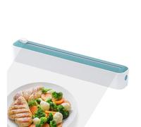 Générique Distributeur Papier Aluminium Et Film, Distributeur D'organisateur Pour Emballage En Aluminium, Support D'emballage Alimentaire 2 En 1, Organisateur De Rangement Pour Papier D'aluminium