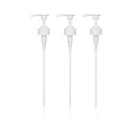 Générique Distributeur Pompe 5 L pour conteneur 5 litres, Distributeur Pompe Pelican 38 mm avec Tube, Dose 4 ML Idéal pour Les huiles, Alcool, parfums, parfums, shampoing (3 pièces)