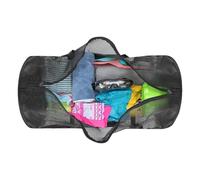 Générique Dive Bag, Mesh Duffle Bag, 27.56x11.02x11.02 inches, Lightweight Ventilated Storage, Zipper and Strap, Quick-Dry Net Duffel for Scuba, Beach, Fishing, Travel, Sports, Laundry, Gym