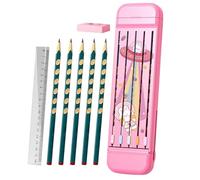 Générique Divided Pencil Case, Pencil Storage Box, Crayon Storage Case, Kids Pencil Box, Student Pencil Case, Hard Pencil Case, Multifunctional Pencil Case, Boys Pencil Box, Girls Crayon Case