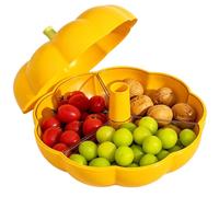 Générique Divided Serving Tray, Pumpkin Snack Bowl, Two Tier Serving Bowl