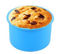 Générique DIY Food-Grade Silicone Cake Molds - Multi-Size Round Baking Trays For Cakes, Pastries & Desserts | Flexible, Non-Stick & Bakeware Set For Home & Professional Use