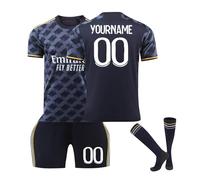 Générique DIY Maillots et Ensembles et Enfants de Football Strips Personnalisés Maillots de Soccer 24 35 Home Away avec Nom et Numéro T-Shirt de Football Gifts pour Adultes et Enfants