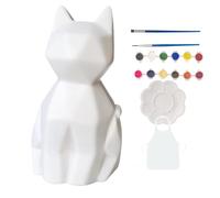 Générique Diy Painting Set, Dinosaur Night Lamp, 4.33 Inches Handmade Drawing Kit with Features, Table Light Craft, Kids Accessory with Interactive Build, Art Kit for Children Aged 4+