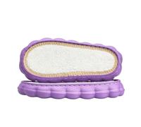 Générique DIY Sole, Lightweight And Soft EVA Sole, Hand Hooked Slipper Soles(Purple,44-45)