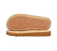 Générique Diy Sole Suction Cup Massage Bottom Elderly Non-slip Slippers Sole Wear-resistant Soft Lightweight Hook Slippers Cotton Shoes(Brown,42-43)