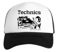Générique DJ Technics Teach Them Well Casquette De Baseball Enfant Blanche Snapback Unisexe