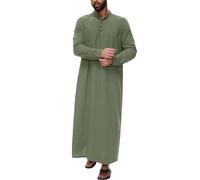 Générique Djellaba Homme Musulman Caftan Homme Coton Kaftan Thobe