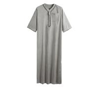 Générique Djellaba Homme Musulman Tenue de Prière Musulmane Gandoura Homme Style Caftan Marocain Kamis Hommes Musulman Dubai Peignoir Saoudien Arabe Robe Arabe Chemises