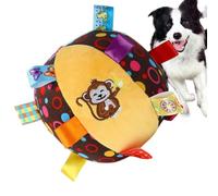 Générique Dog Balls | 6-inch Squeaky Puppy Chew Exercise Training | Interactive Ďog Ball with Bell | for Outdoor Indoor Backyard Ţraining Park Beach Garden Pet Play Areas Ṕuppy Éxercise Đog Ťraining