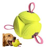 Générique Dog Balls - Interactive Pet Toy Ball with Rope | ETPU Chew Toy Bite Resistant Teeth Cleaning Design | Puppy TugToy for Aggressive Chewers Training Indoor Outdoor Use
