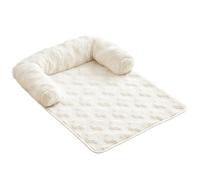 Générique Dog Bed Mat - Plush | 31 inch Calming Non Slip Couch Crate Liner | Washable Soft Pet Mattress for Small, Medium and Large Dogs or Cats, Furniture Protector for Living Room, Bedroom and Home Us