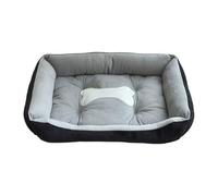 Générique Dog Bed - Medium Comfort Sofa, Soft Non-Slip Couch with Blanket, Plush, Easy Clean Design, Pet Necessities for Puppy Cat Small Medium Large Indoor Living Room Balcony Home Apartment