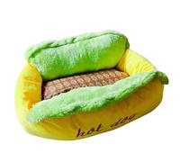 Générique Dog Bed, Pet Couch, Cat Stuff, 27.56x21.65x8.27 inches, Stuffed with Anti Slip Base, Zippered Sleeping Furniture for Small to Large Dogs, Ideal for Courtyard, Study Room, Balcony