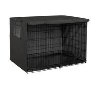 Générique Dog Cage Cover UV-Resistant | Windproof Oxford Dog Kennel Cover for Indoor Outdoor Crates Sunproof, Frostproof