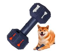 Générique Dog Chew Toy, Dumbbell Shape Treat Toy, Teething for Large and Medium Dogs, Heavy Duty Design, Reduces Boredom, Ideal for Indoor and Enrichment, 4.33x2.09 inches