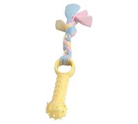 Générique Dog Chew Toy - Interactive Bite Resistant Cleaning Teether Toy for Small Medium Large Dogs, Action Dog Toothbrush Chew for Teeth Cleaning Gum Care