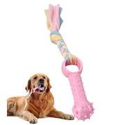 Générique Dog Chew Toy Interactive, Bite Resistant Pet Toothbrush System, Dog Chew Toy for Pet Use, Compact Medium Size Fit, Easy Grip Cleaning Tool Accessory, Home Park Beach Garden Play Solution